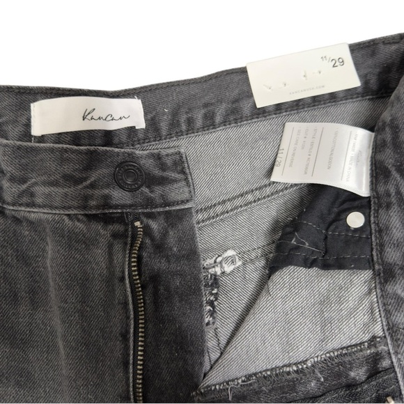 KanCan Estillo Vintage 90s Cargo Mom Jean Shorts Y2K Distressed Hem - Picture 8 of 12